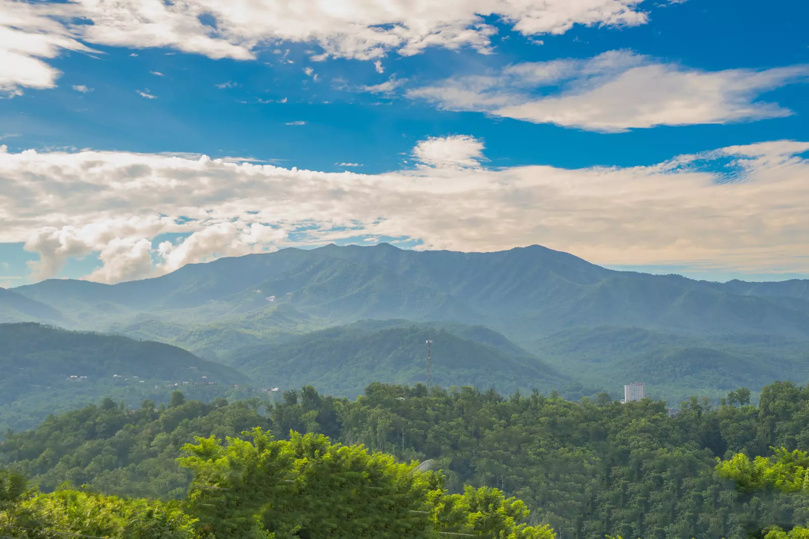 A Gatlinburg Mountain Top Splash