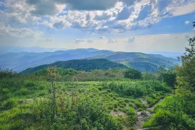 rocky top is one of the best day hikes in Great Smoky Mountains National Park