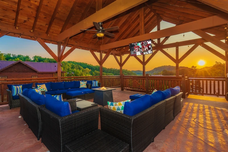 graceview lodge is one of our top large cabin rentals in gatlinburg tn