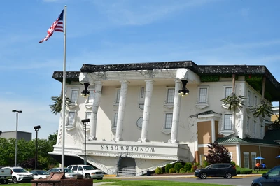 wonderworks is near our Pigeon Forge cabins by the river