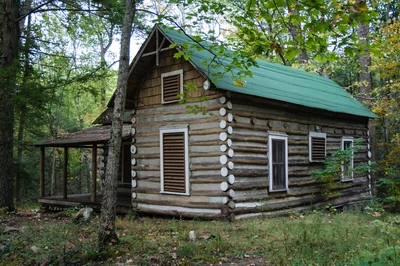 Elkmont Ghost Town cabin