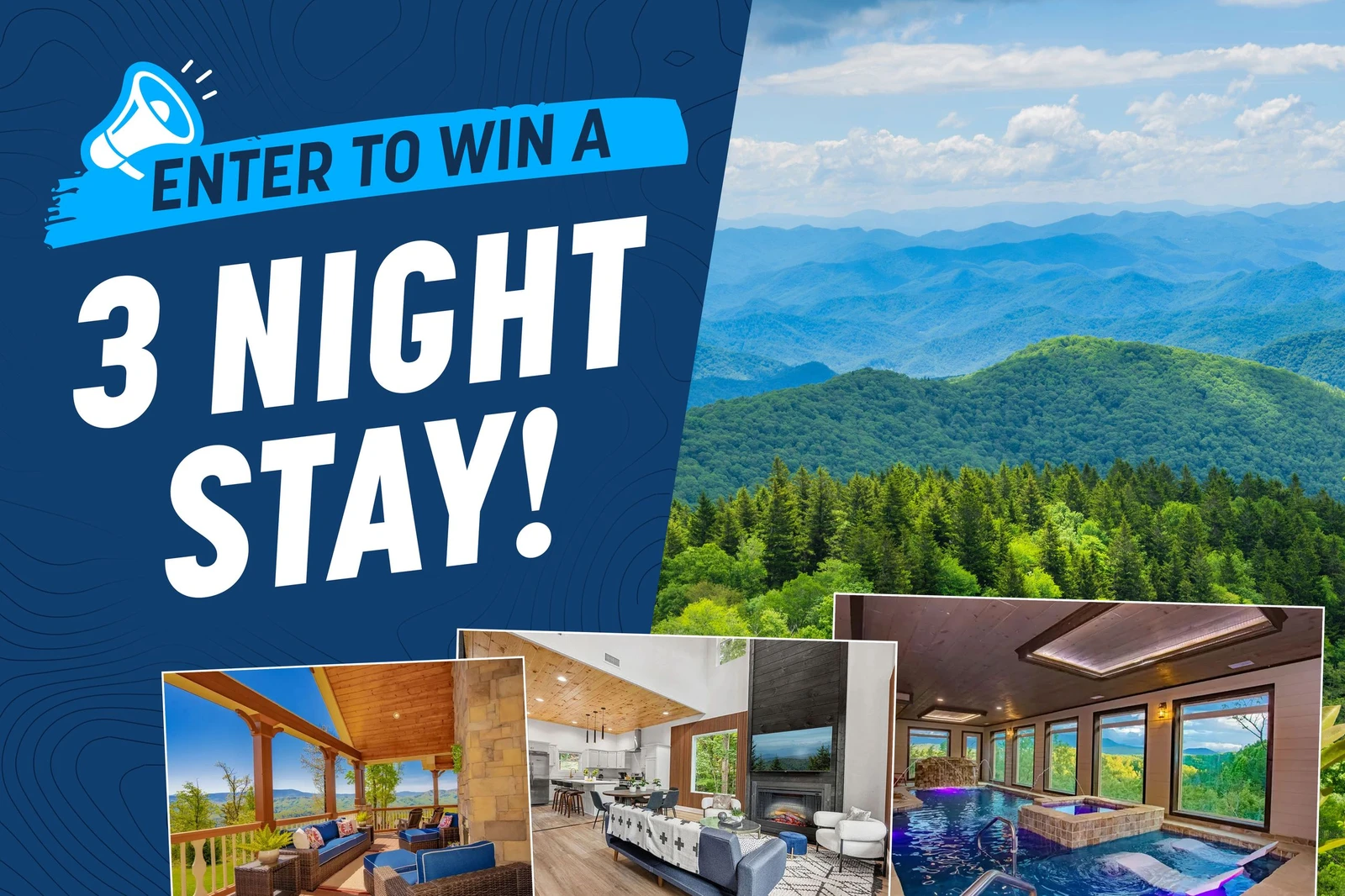 Enter to win a 3 night stay
