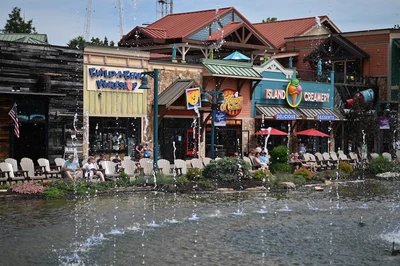 The Island in Pigeon Forge is near our luxury cabins in Pigeon Forge Tennessee
