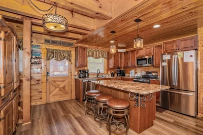 cabin kitchen